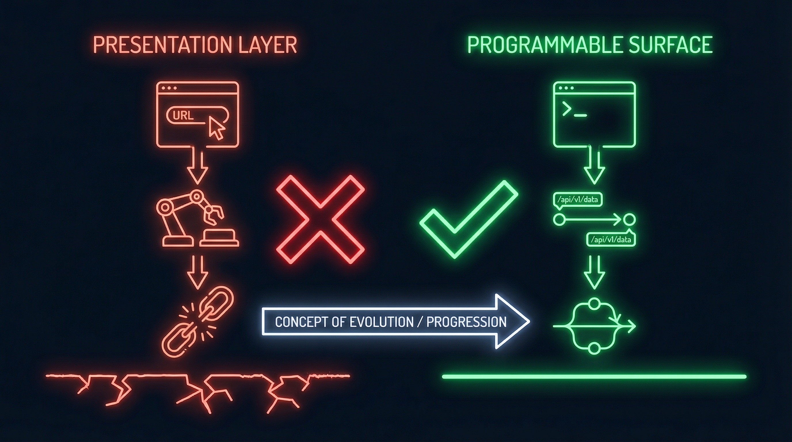 Presentation Layer vs. Programmable Surface