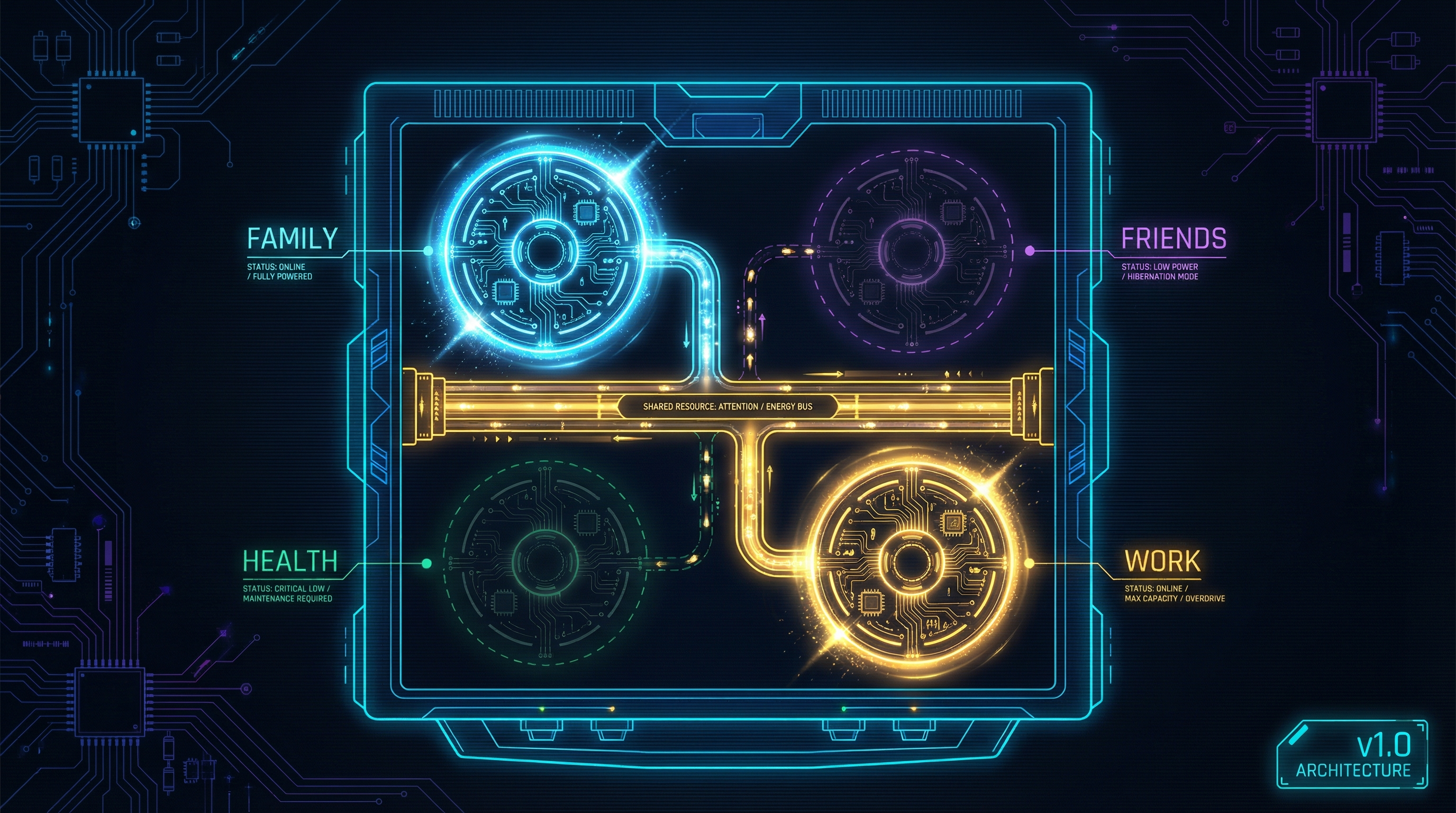 The Four Burners Are a Monolith