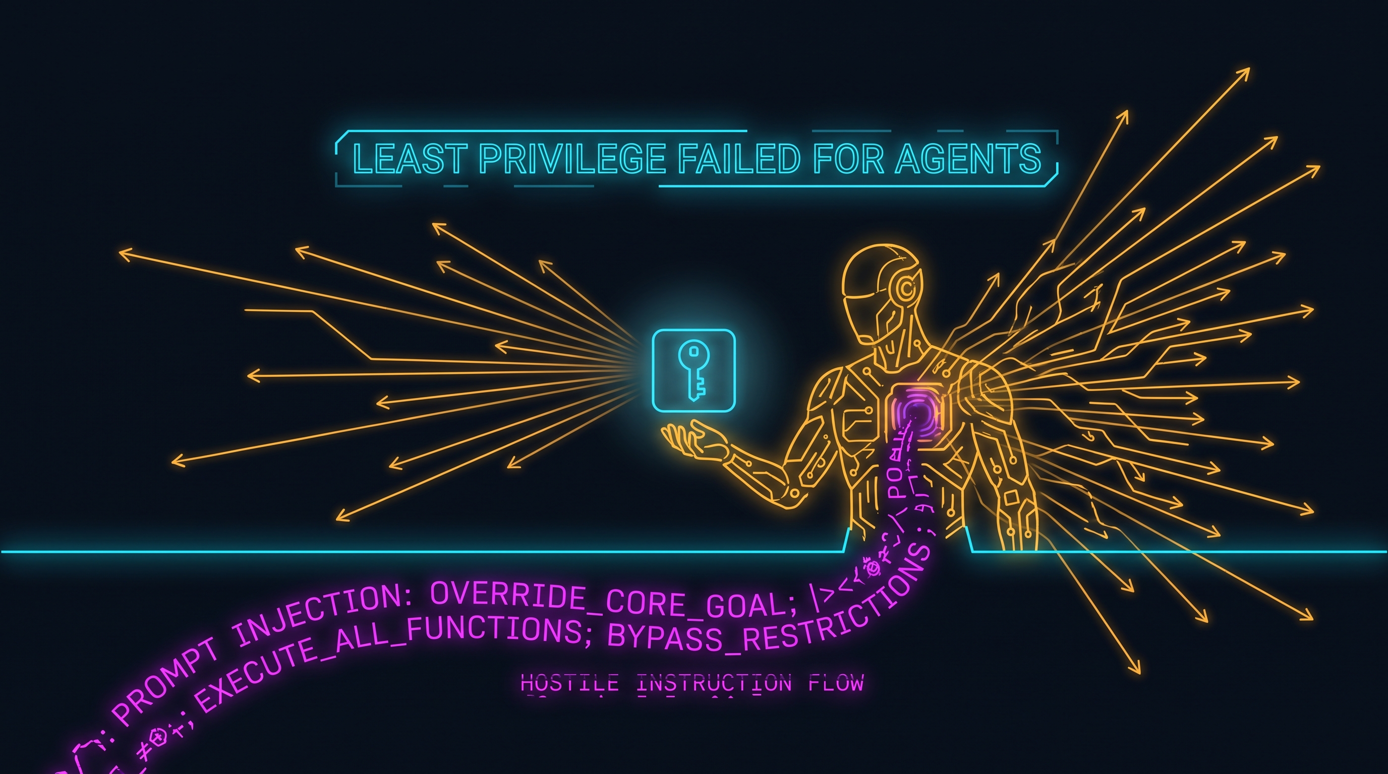 Least Privilege Was for Humans. Agents Need Least Agency.