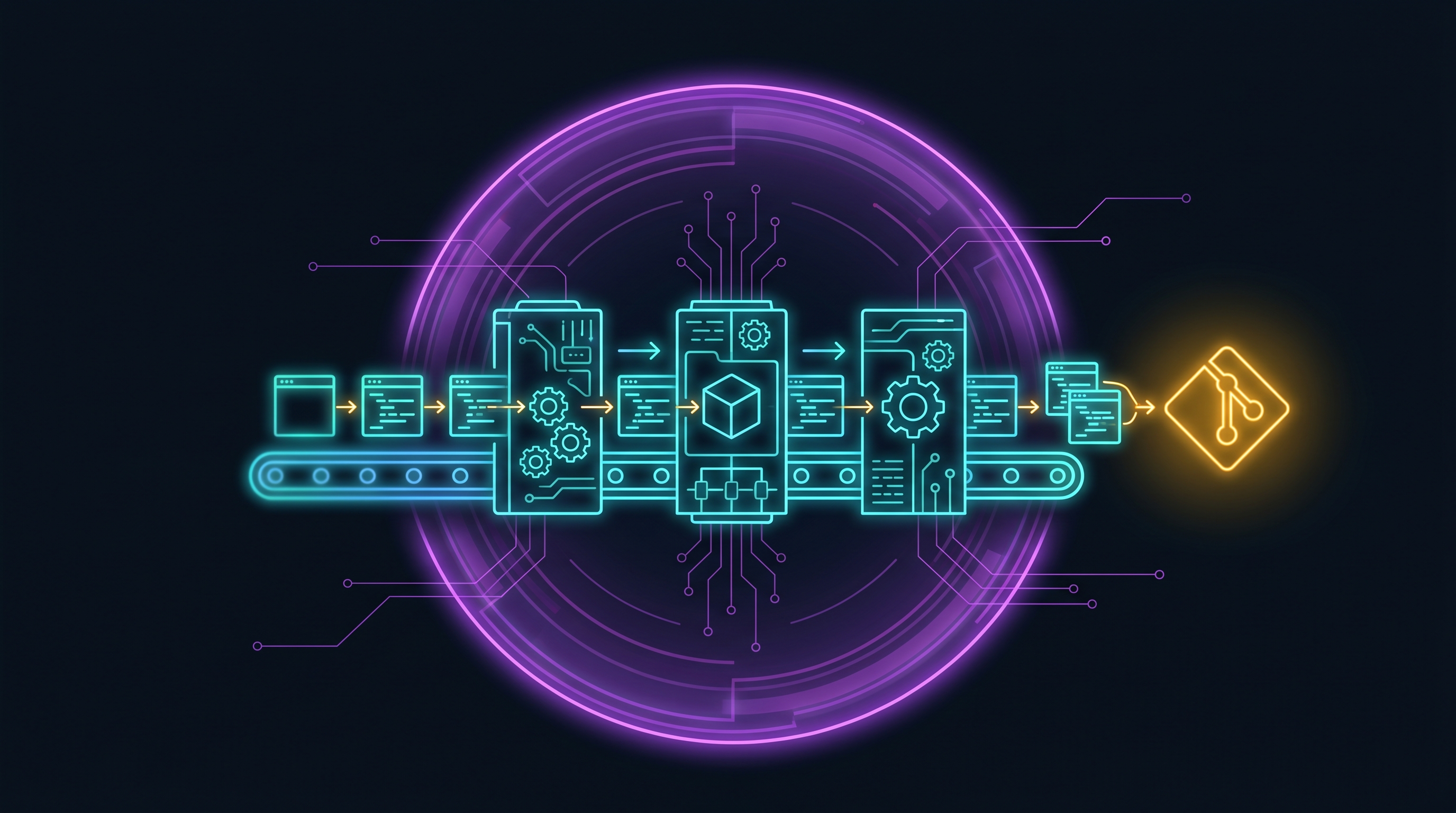 Six Primitives for a Code Factory