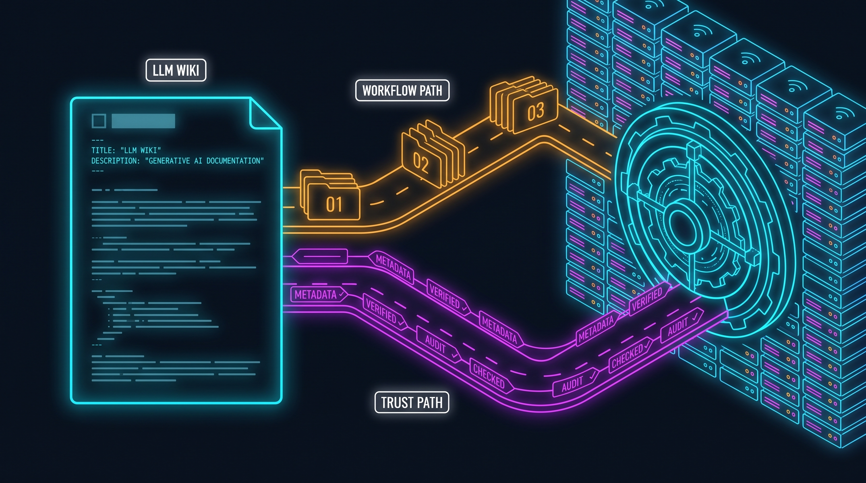Steal the Contract, Not the Catalog: Karpathy's LLM Wiki, Two Ways, for Regulated Banks