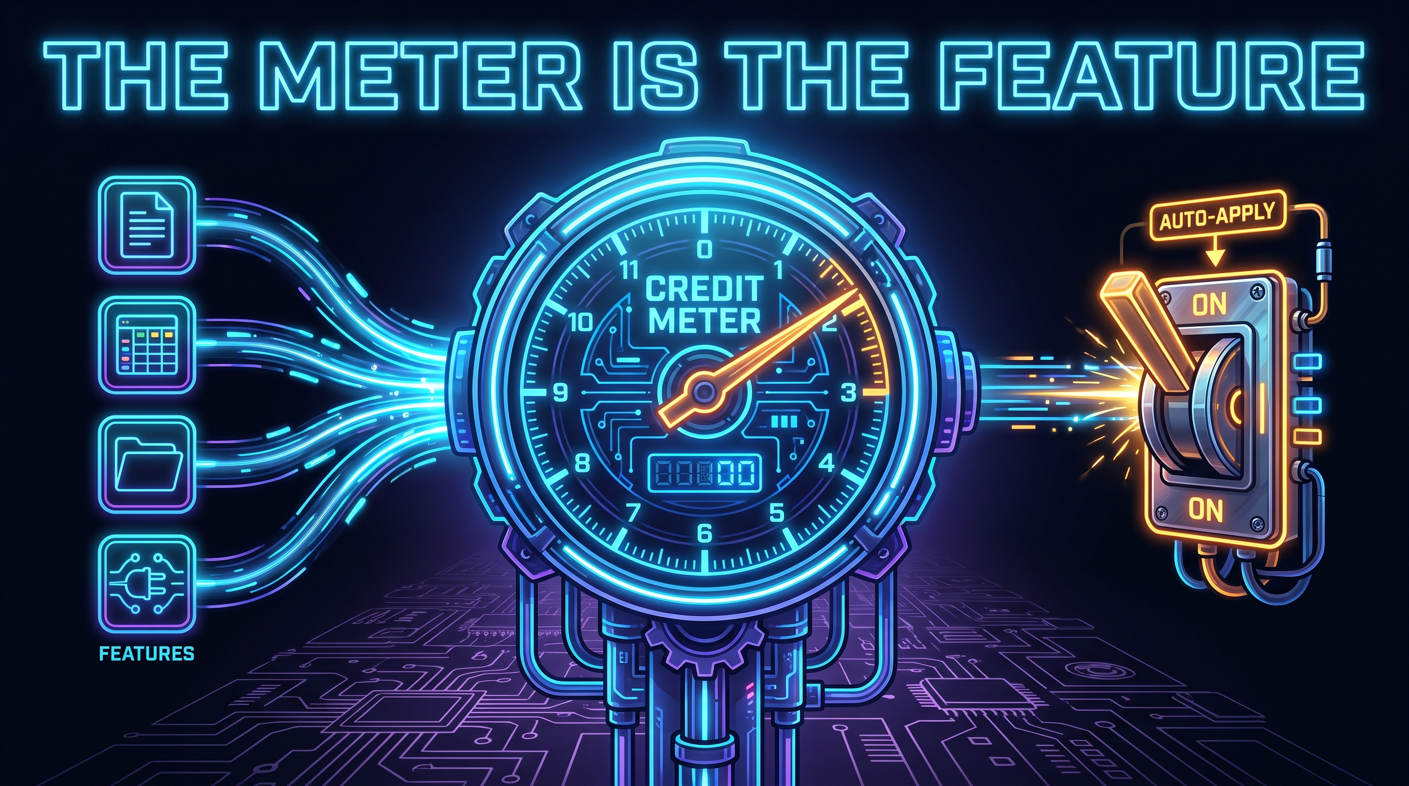 The Meter Is the Feature